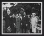 Reverend R. C. Stubbins with Whitaker's Chapel congregation members